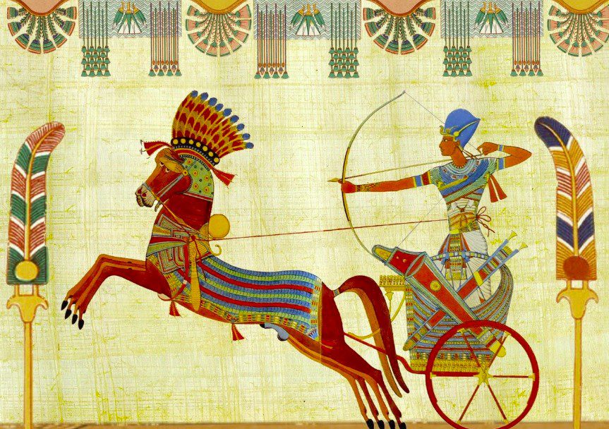 a tapestry of Egyptisn culture