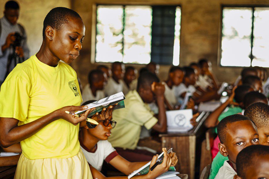 a classroom without technology