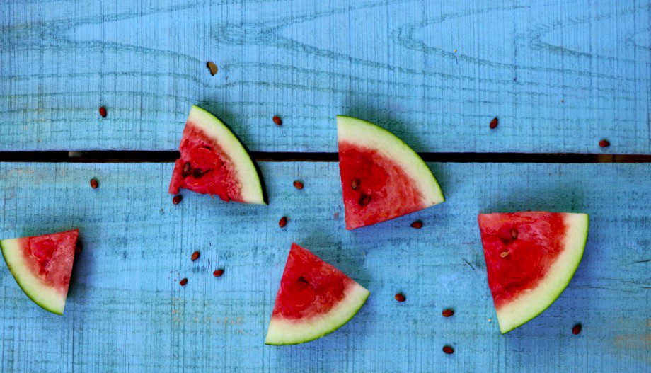 fruit seeds in melon